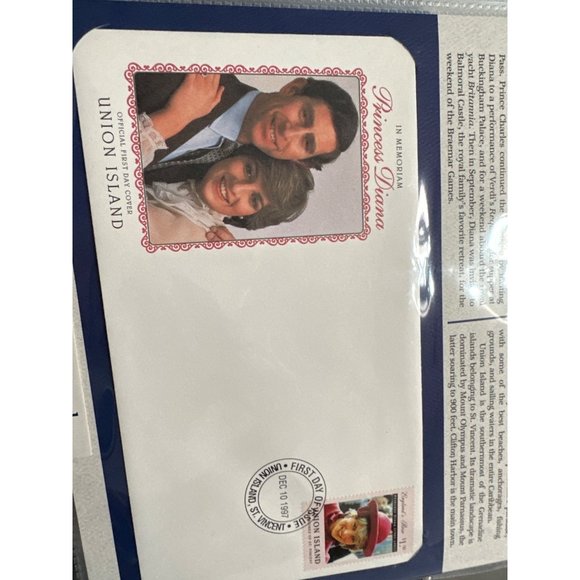 Official International Tributes to Princess Diana Postal Commemorative Society - Picture 12 of 12
